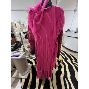 Judy Hornby Couture Vintage Silk Dress Size 6